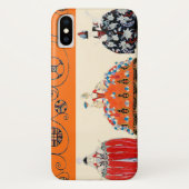 ROCOCO LADY ART DECO BEAUTY MODE COSTUME ONTWERP Case-Mate iPhone CASE (Achterkant)