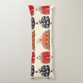 ROCOCO LADY BEAUTY, MODE KOSTUME DECO LICHAAMSKUSSEN (Achterkant (Verticaal))