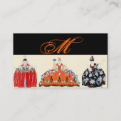 ROCOCO LADY MODE COSTUME DESIGNER MAKEUP ARTIST VISITEKAARTJE (Achterkant)