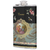 Rococo Magical Garden Flask Heupfles (Links)