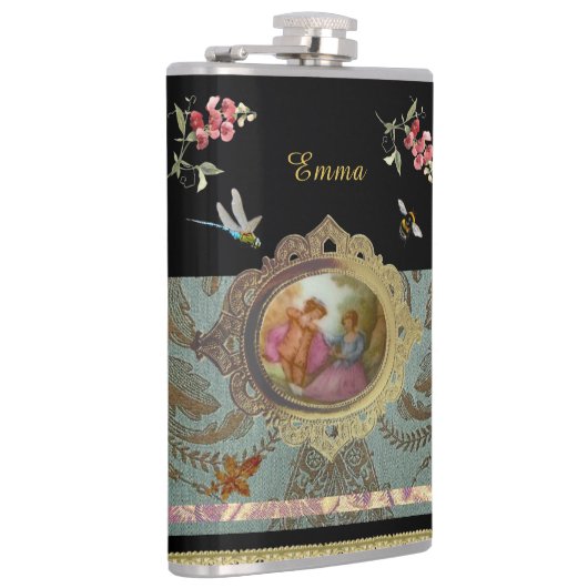 Rococo Magical Garden Flask Heupfles (Rechts)