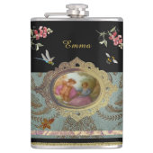 Rococo Magical Garden Flask Heupfles (Voorkant)