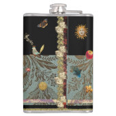 Rococo Magical Garden Flask Heupfles (Achterkant)