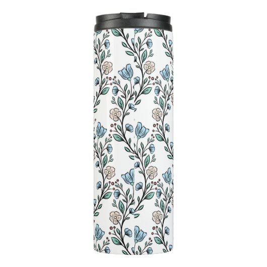 Rococo pattern thermosbeker (Achterkant)