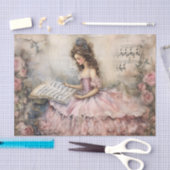 Rococo Prinses Weefsel Pagina Tissuepapier (Craft)