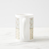 Rococo Regency Victoriaans Bloemen China Mok #1 (Achterkant)