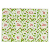 Rococo Revival Wild Strawberry & Clover Custom Groot Cadeauzakje (Achterkant)