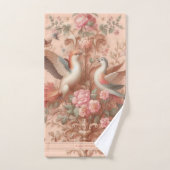 Rococo rose Baroque Fleur Morris (Serviette à main)