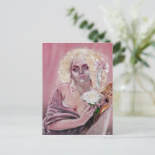 Rococo Roses Belle carte postale fille (Debout devant)