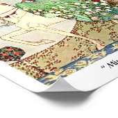 Rococo sprookje prinses horseback poster (Hoek)