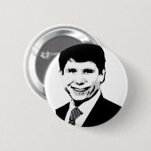 Rod Blagojevich Gear Ronde Button 5,7 Cm (Voorkant /achterkant)