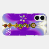 ROD VAN ASCLEPIUS 7 CHAKRAS, YOGA, SPIRITUELE ENER Case-Mate iPhone CASE (Achterkant (horizontaal))