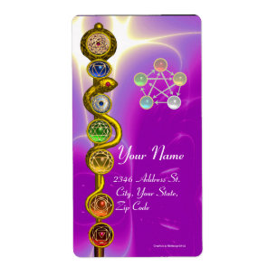 ROD VAN ASCLEPIUS 7 CHAKRAS, YOGA, SPIRITUELE ENER ETIKET