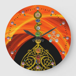 ROD VAN ASCLEPIUS 7 CHAKRAS, YOGA, SPIRITUELE ENER GROTE KLOK