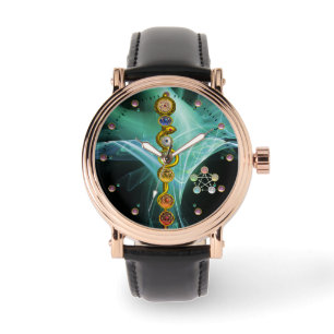 ROD VAN ASCLEPIUS 7 CHAKRAS, YOGA, SPIRITUELE ENER HORLOGE