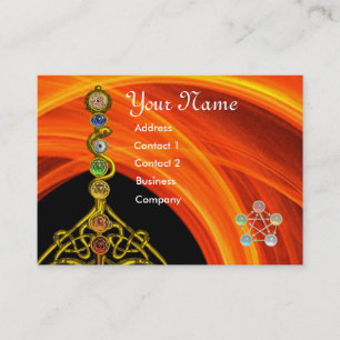 ROD VAN ASCLEPIUS,7 CHAKRAS,YOGA,SPIRITUELE ENERGI VISITEKAARTJE