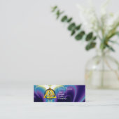 ROD VAN ASCLEPIUS DENTIST DENTISTRY MINI VISITEKAARTJE (Staand voorkant)