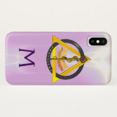 ROD VAN ASCLEPIUS DENTIST DENTISTRY MONOGRAM Case-Mate iPhone CASE (Achterkant (horizontaal))