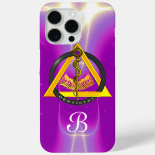 ROD VAN ASCLEPIUS DENTIST DENTISTRY MONOGRAM iPhone 15 PRO MAX HOESJE
