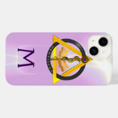 ROD VAN ASCLEPIUS DENTIST DENTISTRY MONOGRAM Case-Mate iPhone CASE (Achterkant (horizontaal))