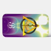ROD VAN ASCLEPIUS DENTIST DENTISTRY MONOGRAM Case-Mate iPhone CASE (Achterkant (horizontaal))