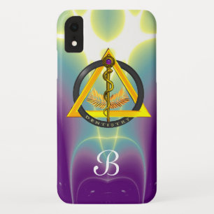 ROD VAN ASCLEPIUS DENTIST DENTISTRY MONOGRAM iPhone XR HOESJE