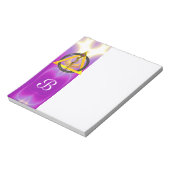 ROD VAN ASCLEPIUS DENTIST DENTISTRY MONOGRAM NOTITIEBLOK (Gedraaid)