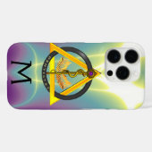 ROD VAN ASCLEPIUS DENTIST DENTISTRY MONOGRAM, Paar Case-Mate iPhone Case (Achterkant (horizontaal))