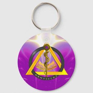 ROD VAN ASCLEPIUS DENTIST DENTISTRY SLEUTELHANGER
