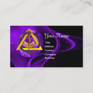 ROD VAN ASCLEPIUS DENTIST DENTISTRY VISITEKAARTJE