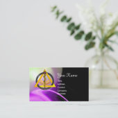 ROD VAN ASCLEPIUS DENTIST DENTISTRY VISITEKAARTJE (Staand voorkant)