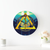 ROD VAN ASCLEPIUS DENTISTRIESSYMBOOL GROTE KLOK (Huis)