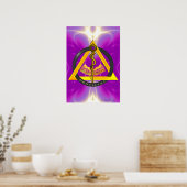 ROD VAN ASCLEPIUS DENTISTRIESSYMBOOL POSTER (Keuken)