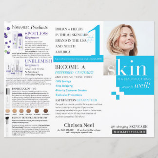 Rodan en Fields Tri-Fold Brochure