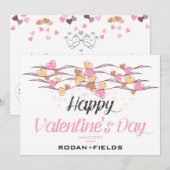 Rodan en Fields-Valentijnsdag krabben Kaarten af (Voorkant / Achterkant)