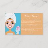 Rodan et carte de visite de champ (Dos)