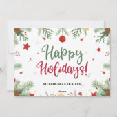 Rodan et Fields Cartes de Noël (Dos)