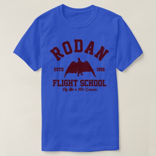 RODAN FLIGHT SCHOOL T-SHIRT (Design voorkant)