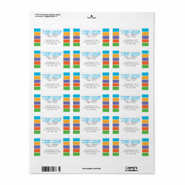 RODAN + VELDEN Geïnspireerde aangepaste labels