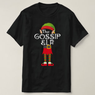 roddel elf familie komt overeen met kerstmis t-shirt