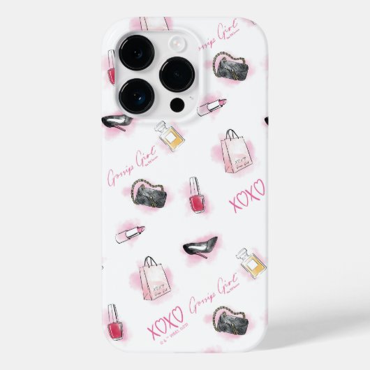 Roddel meisje make-up patroon Case-Mate iPhone case (Achterkant)