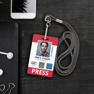 Rode 3 Logos Pers ID Badge