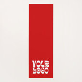 Rode aangepaste Logo promotiebedrijf Yogamat (Achterkant)