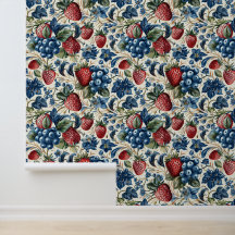 Rode Aardbei & Blauwe Blueberry Boerderij Stijl