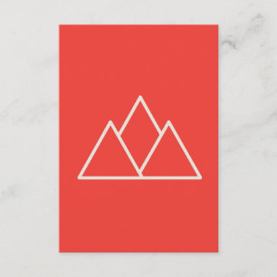 Rode Abstracte Behang Krachtig Minimalistisch On Informatiekaartje