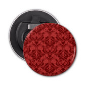 Rode achtergrond button flesopener (Voorkant)