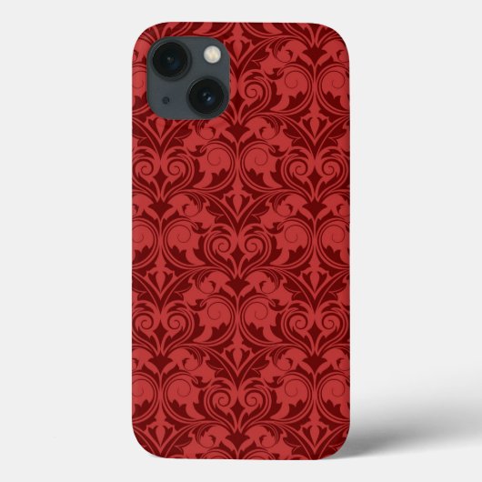 Rode achtergrond Case-Mate iPhone case (Achterkant)