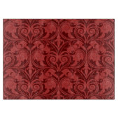 Rode achtergrond snijplank (Voorkant)