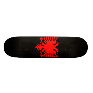 Rode Albanese adelaar Skateboard