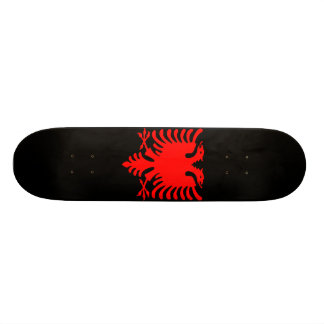 Rode Albanese adelaar Skateboard